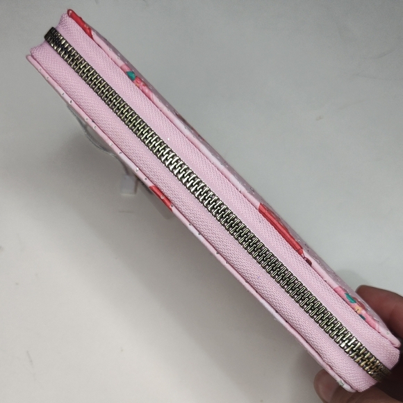 Pink Heart & Roses Gem Wallet NWT - Picture 4 of 7
